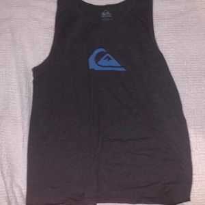 Brand: quicksilver, Size: XL, Color: grey, blue logo